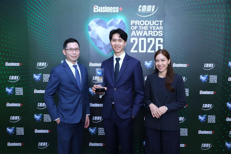 กรุงเทพประกันชีวิต คว้ารางวัล Product of the Year 2026 ตอกย้ำความมุ่งมั่นพัฒนาผลิตภัณฑ์ “บีแอลเอ ลองไลฟ์แคร์” ตอบโจทย์การใช้ชีวิตอย่างมีคุณภาพในสังคมสูงวัย